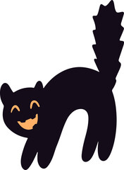 vintage halloween ornament illustration 