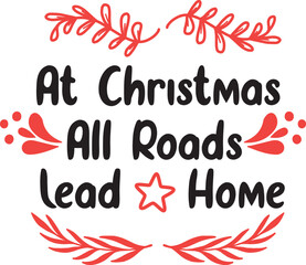 Christmas SVG And T-shirt Design