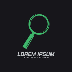 Magnifier vector flat isolated image.