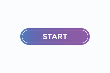 start button vectors.sign label speech bubble start
