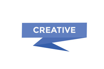 Creative button web banner templates. Vector Illustration
