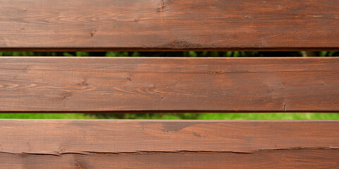 Wooden Planks on Blured Nature Background. Concept for Sing, Billboard and Signpost Clipart. File with Clipping Path.