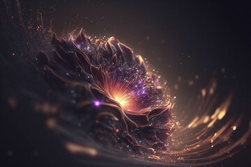 Wallpaper abstract graphic design. The motion of energy power explosion in the galaxy space.