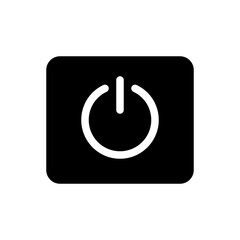 power button glyph icon
