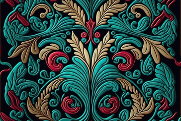 Seamless pattern element illustration.