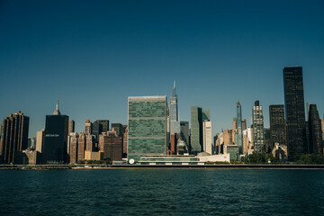 Obraz premium New York City skyline from Queens, United States