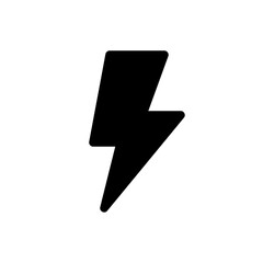 flash glyph icon