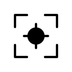 focus glyph icon