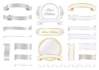 シルバーリボンフレーム2