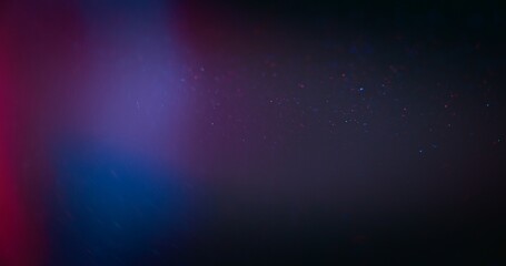 Defocused neon glow. Lens flare overlay. Fluorescent sparkles glare. Blur blue magenta pink color...