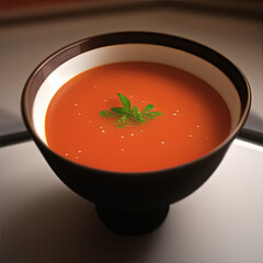 AI Art: Gourmet restaurant food