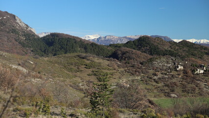 paysage des Alpes de Haute Provence
