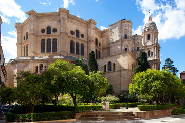 Fototapeta na wymiar Spanien,Andalusien,Malaga,Cathedrale La Manquita,