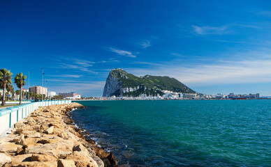 Naklejka premium Spanien,Andalusien,Gibraltar,Costa del Sol,