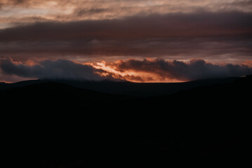 Fototapeta premium Irland Wicklow Mountains Roadtrip