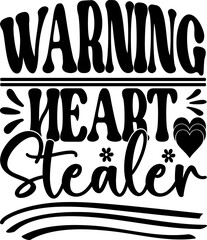 WARNING HEART STEALER
