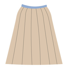 Clothing for ladies, elegant midi skirt fashion