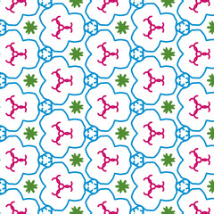 seamless pattern with hearts