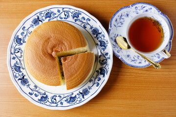 スフレチーズケーキ