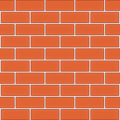 red brick wall illustration 