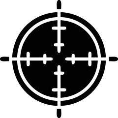 Fototapeta premium focus icon symbol in a white background, goal target icon symbol on the white background 