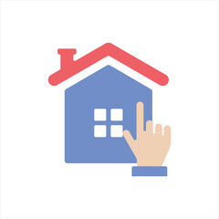 Real Estate Icon Vector