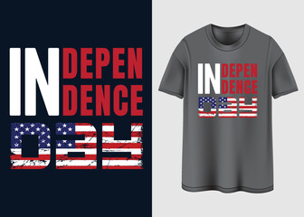 Happy Independence Day T-shirt design