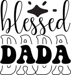 blessed dada SVG