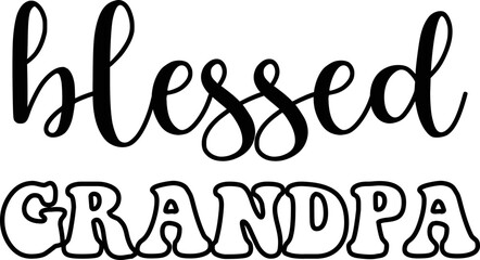 blessed grandpa SVG