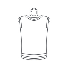 Sleeveless shirts Clothesline Line Clothing Collection Set