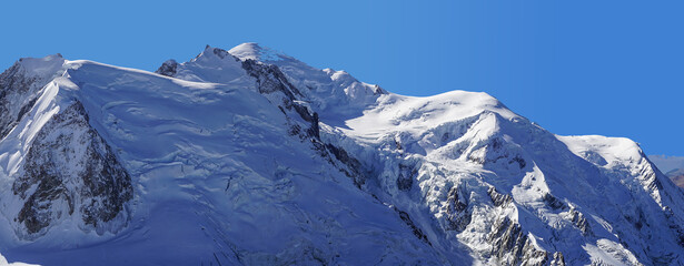 Mont Blanc Gipfel Panorama