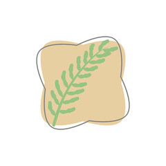 Aesthetic Leaf Organic Blobs Shape