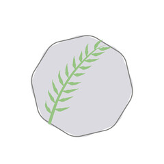 Aesthetic Leaf Organic Blobs Shape