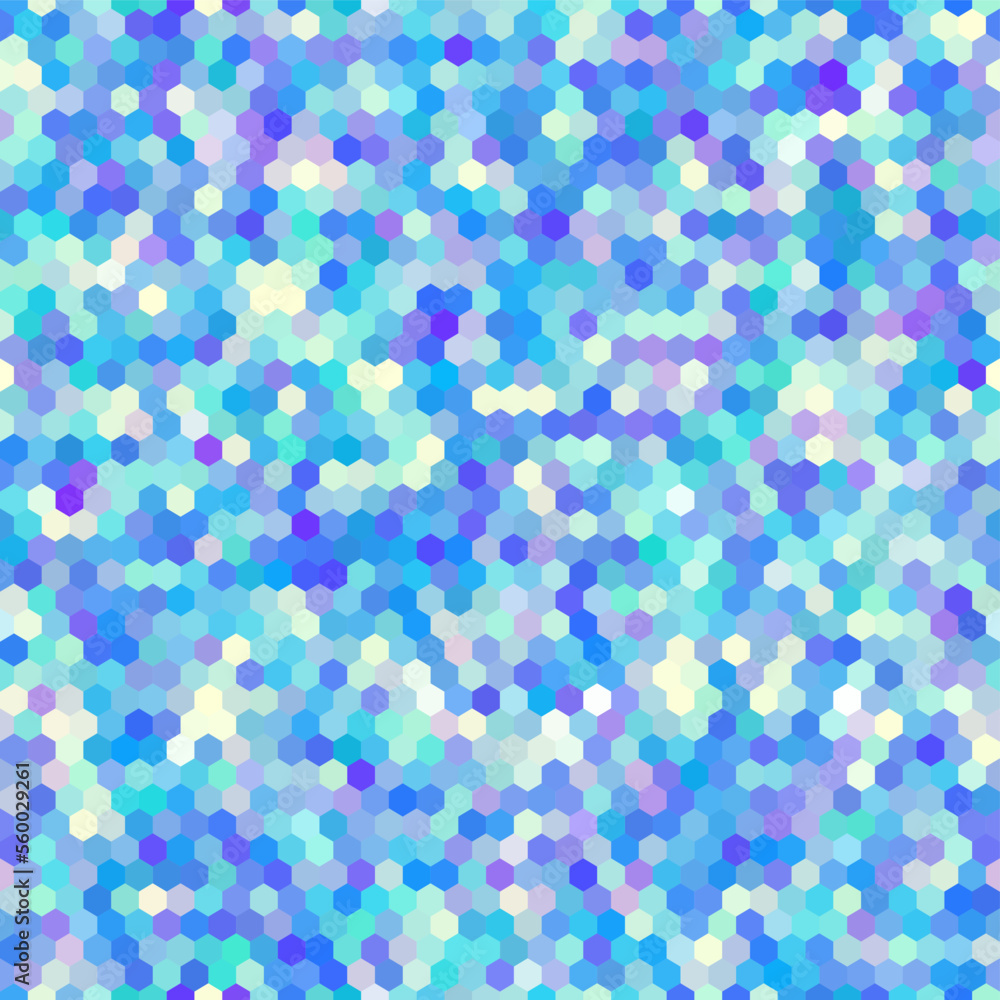Poster Geometric abstract pattern in low poly style.
