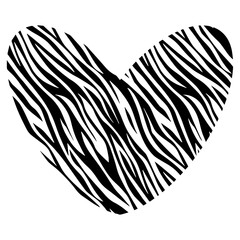 Tiger Print Heart