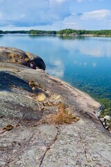 Fototapeta premium Calming landscape in the Finnish archipelago in summer