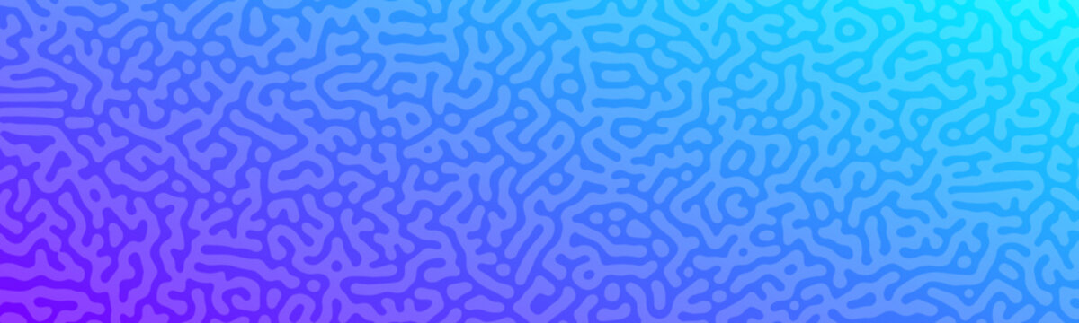 Turing reaction colorful background