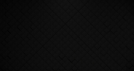 Abstract design of black cubes 3D illustration. For artwork, background, web, print, event backdrop. High resolution illustration.