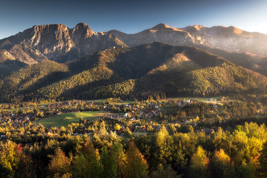 Fototapeta Giewont jesienią