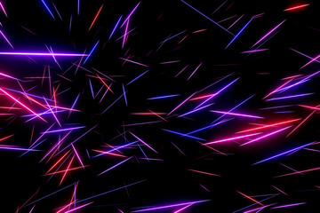 purple pink light streaks, bright neon rays, transfer data network, stage screen background concept.