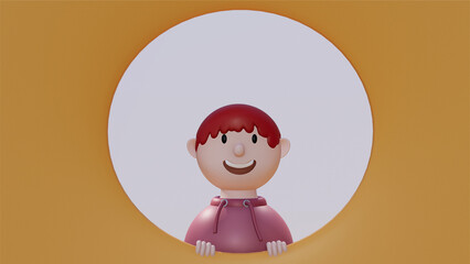 3D avatar character