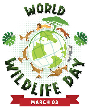 World wildlife day logo