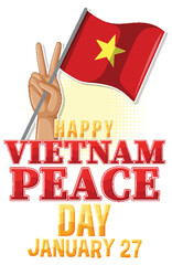 Vietnam Peace Day Banner