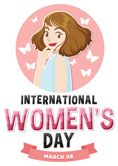 International women day logo