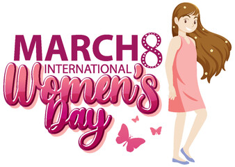 International women day logo