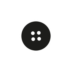 clothing button icon illustration isolated vector sign symbol