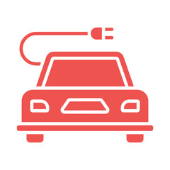 Electric Car Icon