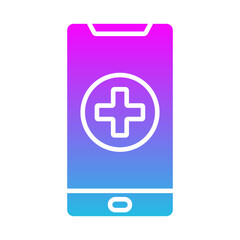 Obraz premium Medical App Icon