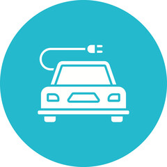 Electric Car Icon