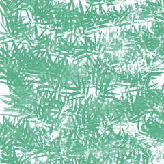 seamless pattern with bamboo leaves